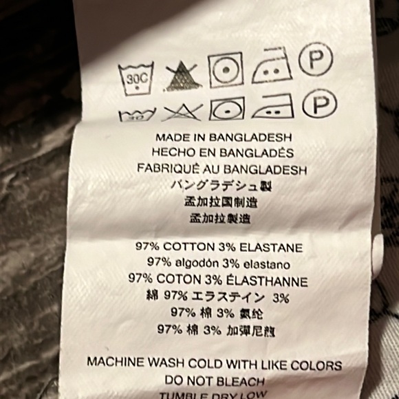 Michael Kors Slim Fit Logo Button-Down - Picture 6 of 6